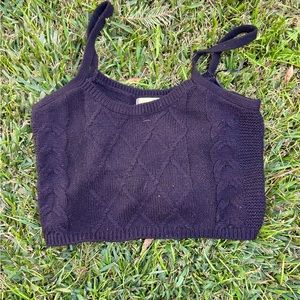 woven tank top
